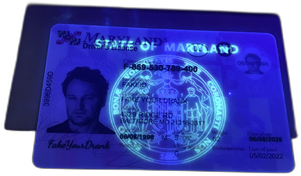 FakeYourDrank - New Maryland Fake ID